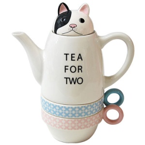 Tea-for-two teacup and mugs